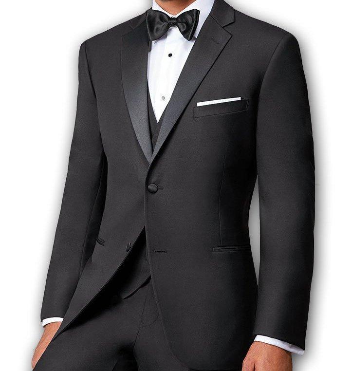 Black Tuxedo with Satin Lapel