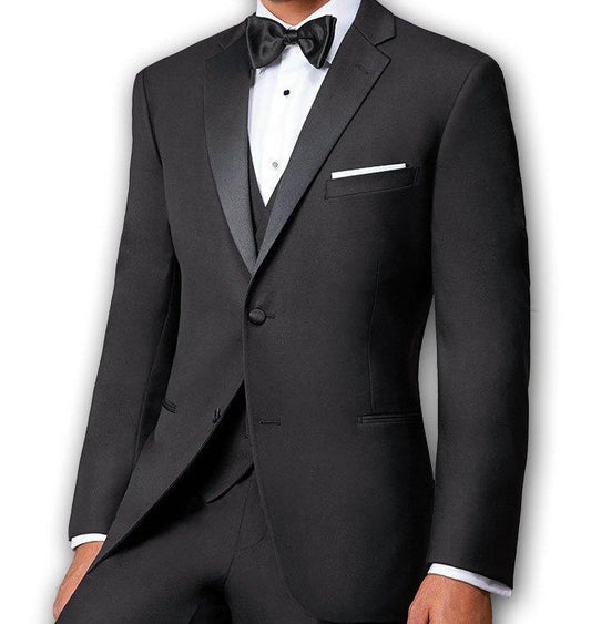 Black Tuxedo with Satin Lapel